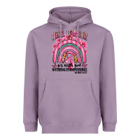 Lavender heal cancer rainbow Heavyweight Hoodie - LillyAllenDesigns