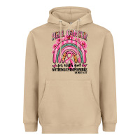 Mushroom heal cancer rainbow Heavyweight Hoodie - LillyAllenDesigns