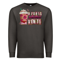 Smoke V For is Valentine Venti Premium Sweatshirt - CowhideDigitalArt