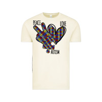 Vintage Arctic Peace Love Autism Vintage Tee - Bettercallsaul