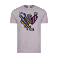 Peace Love Autism Vintage Tee | Teevron