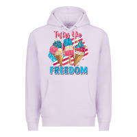 Lilac Tastes like freedom 4th of July Premium Hoodie - FaDigitalArtStudio