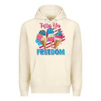 Sandshell Tastes like freedom 4th of July Premium Hoodie - FaDigitalArtStudio