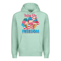 Seafoam Tastes like freedom 4th of July Premium Hoodie - FaDigitalArtStudio