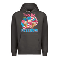 Smoke Tastes like freedom 4th of July Premium Hoodie - FaDigitalArtStudio