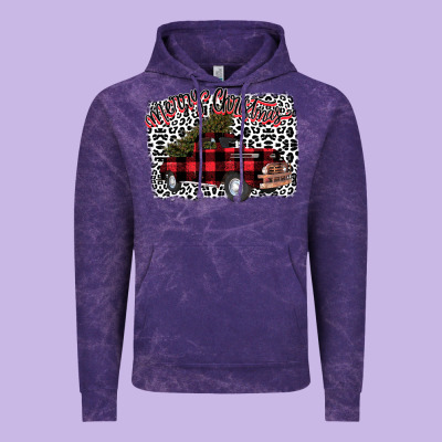 Merryy Christmas Truck Vintage Hoodie Designed By Bettercallsaul