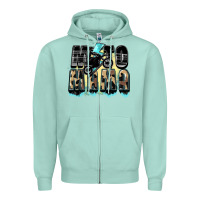 Seafoam Moto mama Mother's Day Zipper Hoodie - FaDigitalArtStudio