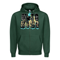 Sports Green Moto mama Mother's Day Zipper Hoodie - FaDigitalArtStudio
