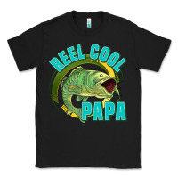 Black reel cool papa Classic Tee - Jasminsmagicworld