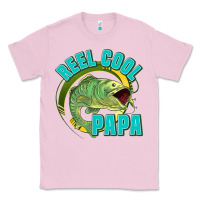 Bubblegum Pink reel cool papa Classic Tee - Jasminsmagicworld