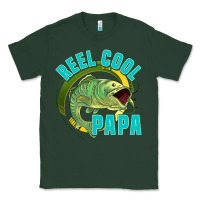 Sports Green reel cool papa Classic Tee - Jasminsmagicworld