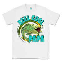 White reel cool papa Classic Tee - Jasminsmagicworld