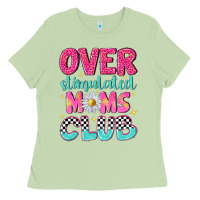 Matcha over stimulated moms club Ladies Tee - NancyCooperArtShop