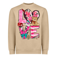 Mushroom Love Valentine's Day Heavyweight Sweatshirt - HowdyJamesFarm