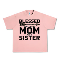 Salmon Blessed Mom And Sister Urban Heavy Tee - Bettercallsaul