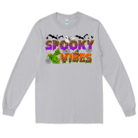 Moon Dust Spooky vibes Long Sleeve Tee - NancyCooperArtShop