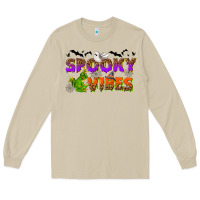 Mushroom Spooky vibes Long Sleeve Tee - NancyCooperArtShop