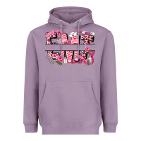 Lavender breast cancer emt emergency medical technician Heavyweight Hoodie - LillyAllenDesigns