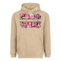 Mushroom breast cancer emt emergency medical technician Heavyweight Hoodie - LillyAllenDesigns