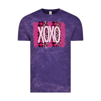 Cloud Purple Love Xoxo Brushstrokes Valentines Vintage Tee - Bettercallsaul