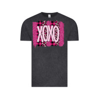 Vintage Black Love Xoxo Brushstrokes Valentines Vintage Tee - Bettercallsaul
