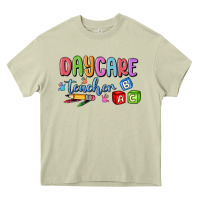 Mossy daycare teacher Heavy Core Tee - MaliasSmallBusiness