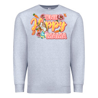 Heather Grey One hoppy Mama Premium Sweatshirt - LillyAllenDesigns