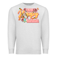Oatmeal Heather One hoppy Mama Premium Sweatshirt - LillyAllenDesigns