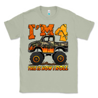 Matcha i'm four this is how i roll monster truck birthday Classic Tee - Jasminsmagicworld