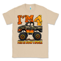 Mushroom i'm four this is how i roll monster truck birthday Classic Tee - Jasminsmagicworld