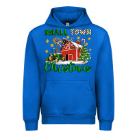 Cobalt Small Town Christmas Urban Hoodie - Artiststas