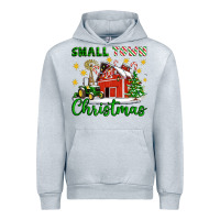 Heather Grey Small Town Christmas Urban Hoodie - Artiststas