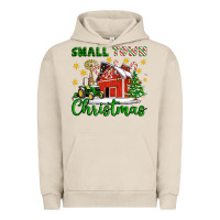 Pigment French Oak Small Town Christmas Urban Hoodie - Artiststas
