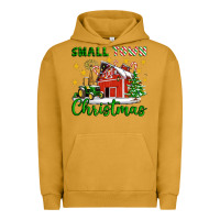 Pigment Peanut Butter Small Town Christmas Urban Hoodie - Artiststas