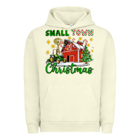 Pigment Pistachio Small Town Christmas Urban Hoodie - Artiststas