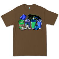 Cacao wrestling coffee cups Premium Tee - NancyCooperArtShop