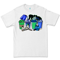 White wrestling coffee cups Premium Tee - NancyCooperArtShop