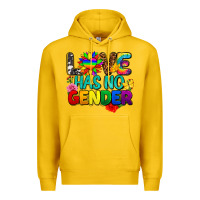 Lemon love has no gender pride Premium Hoodie - FaDigitalArtStudio