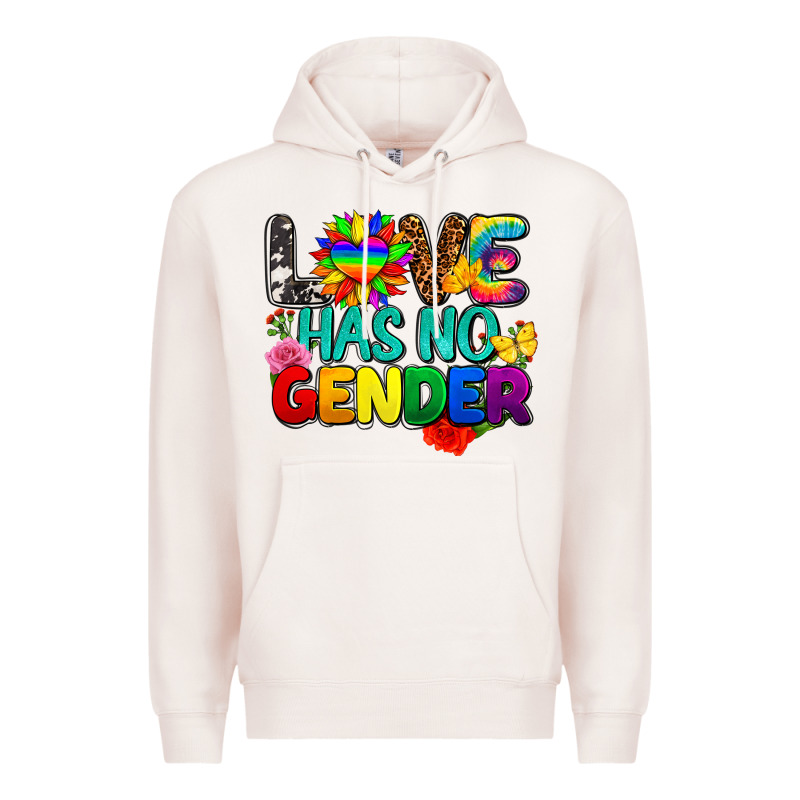 Love Has No Gender Pride Premium Hoodie by FaDigitalArtStudio | Teevron