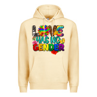 Pina Colada love has no gender pride Premium Hoodie - FaDigitalArtStudio