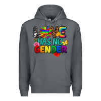Rock love has no gender pride Premium Hoodie - FaDigitalArtStudio
