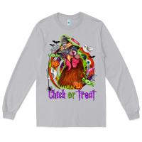 Moon Dust Chick or treat Halloween Long Sleeve Tee - NancyCooperArtShop