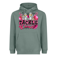 Sage tackle cancer with ghosts playing football Heavyweight Hoodie - LillyAllenDesigns