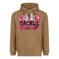 Toasted Coconut tackle cancer with ghosts playing football Heavyweight Hoodie - LillyAllenDesigns