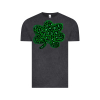 Vintage Black shamrock st patrick Vintage Tee - Bettercallsaul
