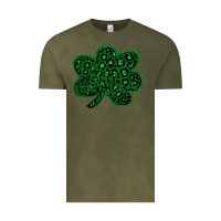 Vintage Olive shamrock st patrick Vintage Tee - Bettercallsaul