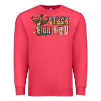 Cardinal Stuck on You Premium Sweatshirt - CowhideDigitalArt