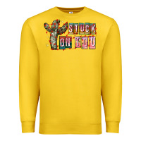 Lemon Stuck on You Premium Sweatshirt - CowhideDigitalArt