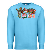 Ocean Blue Stuck on You Premium Sweatshirt - CowhideDigitalArt