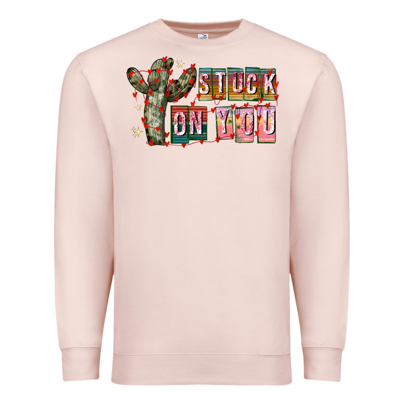 Stuck On You Premium Sweatshirt by CowhideDigitalArt | Teevron
